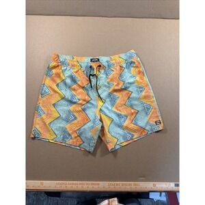 Billabong Board Shorts Mens XL Recycler Pockets Sundays Layback Swim